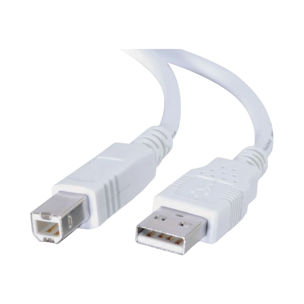 C2G 9.8ft (3m) USB 2.0 A/B Cable, White — Being Shipped