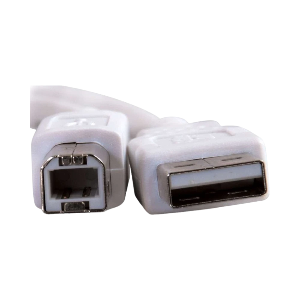 C2G 9.8ft (3m) USB 2.0 A/B Cable, White — Being Shipped