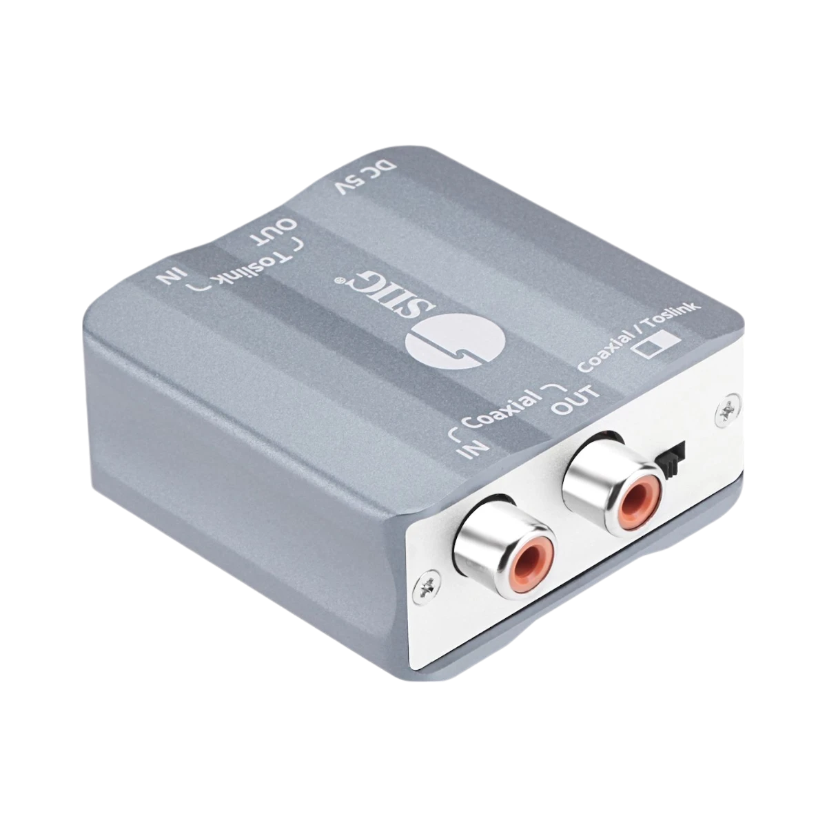 SIIG Bi-Directional 192KHz Toslink Coaxial Audio Converter — Being Shipped