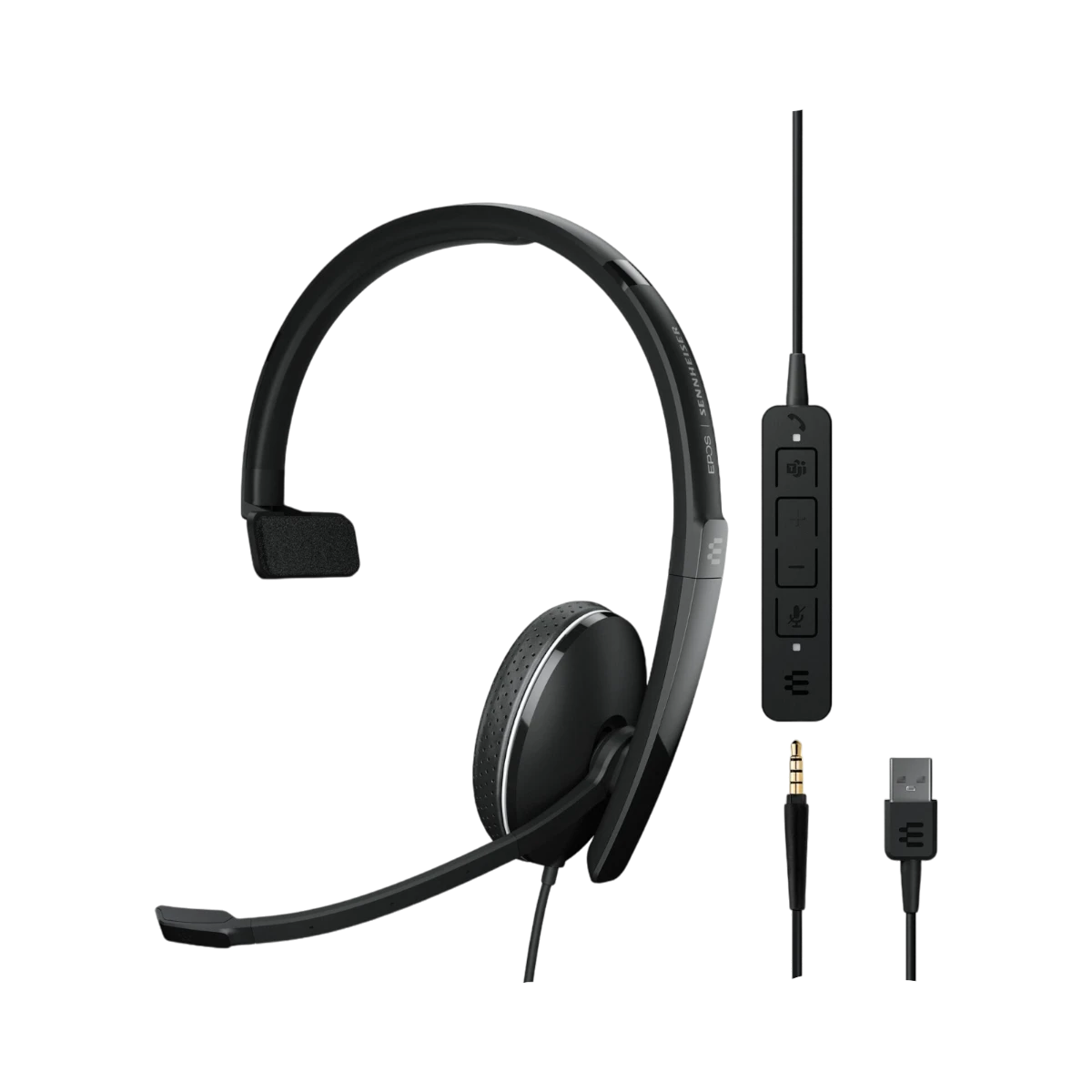 EPOS ADAPT 135T USB II On-Ear Wired Headset — Being Shipped