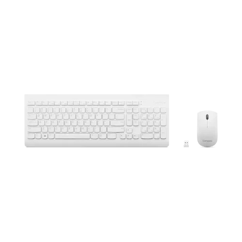 Lenovo 510 Wireless Keyboard & Mouse Combo (White) — Being Shipped