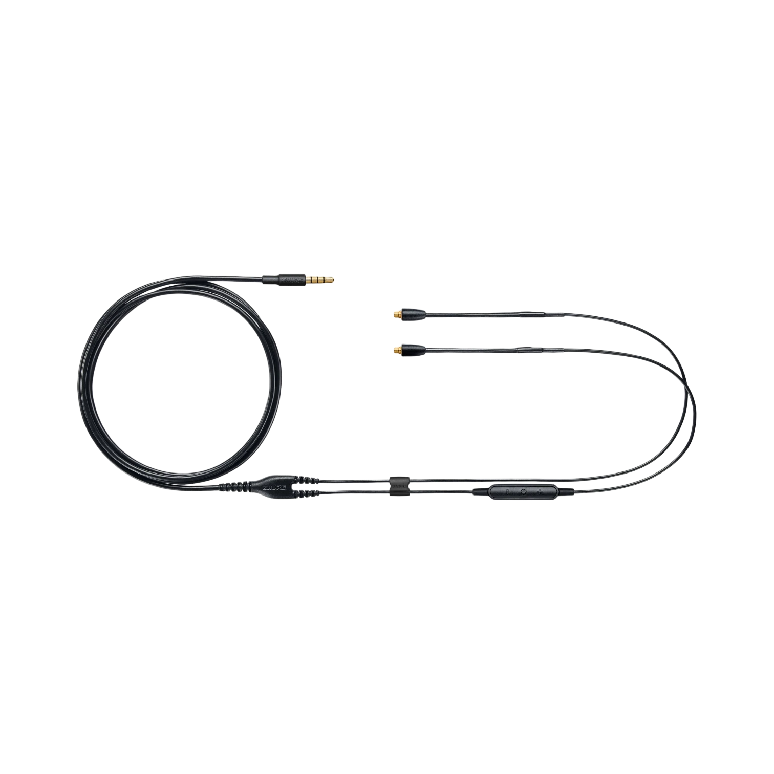 Shure RMCE-UNI 50" Universal Remote and Mic Cable for SE Earphones — Being Shipped