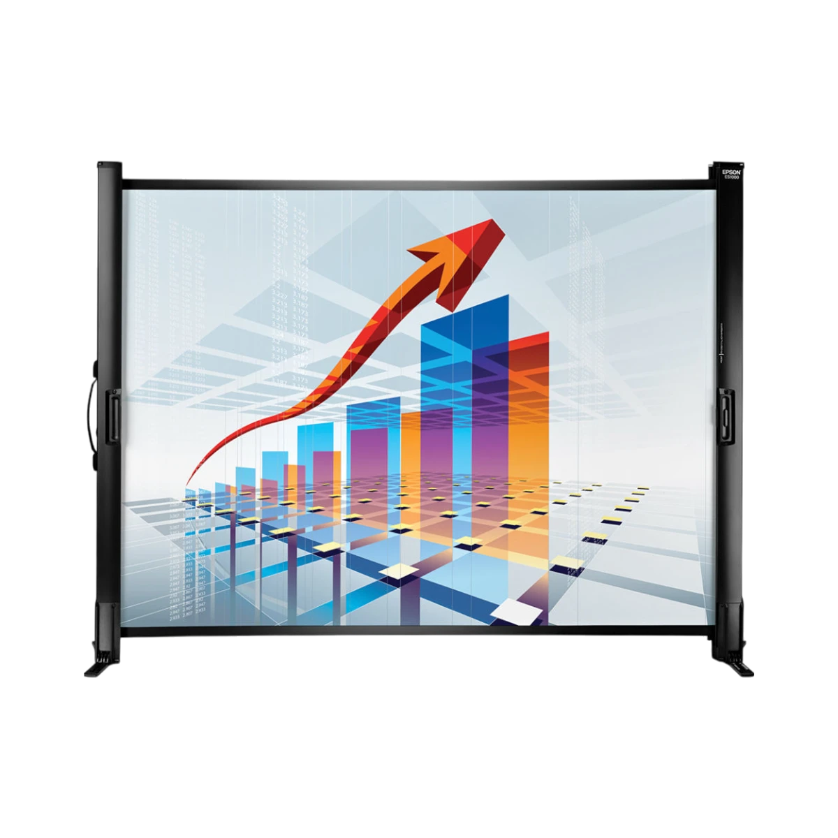 Epson ES1000 Ultra-Portable Tabletop Projection Screen (45.35 x 34.5") — Being Shipped