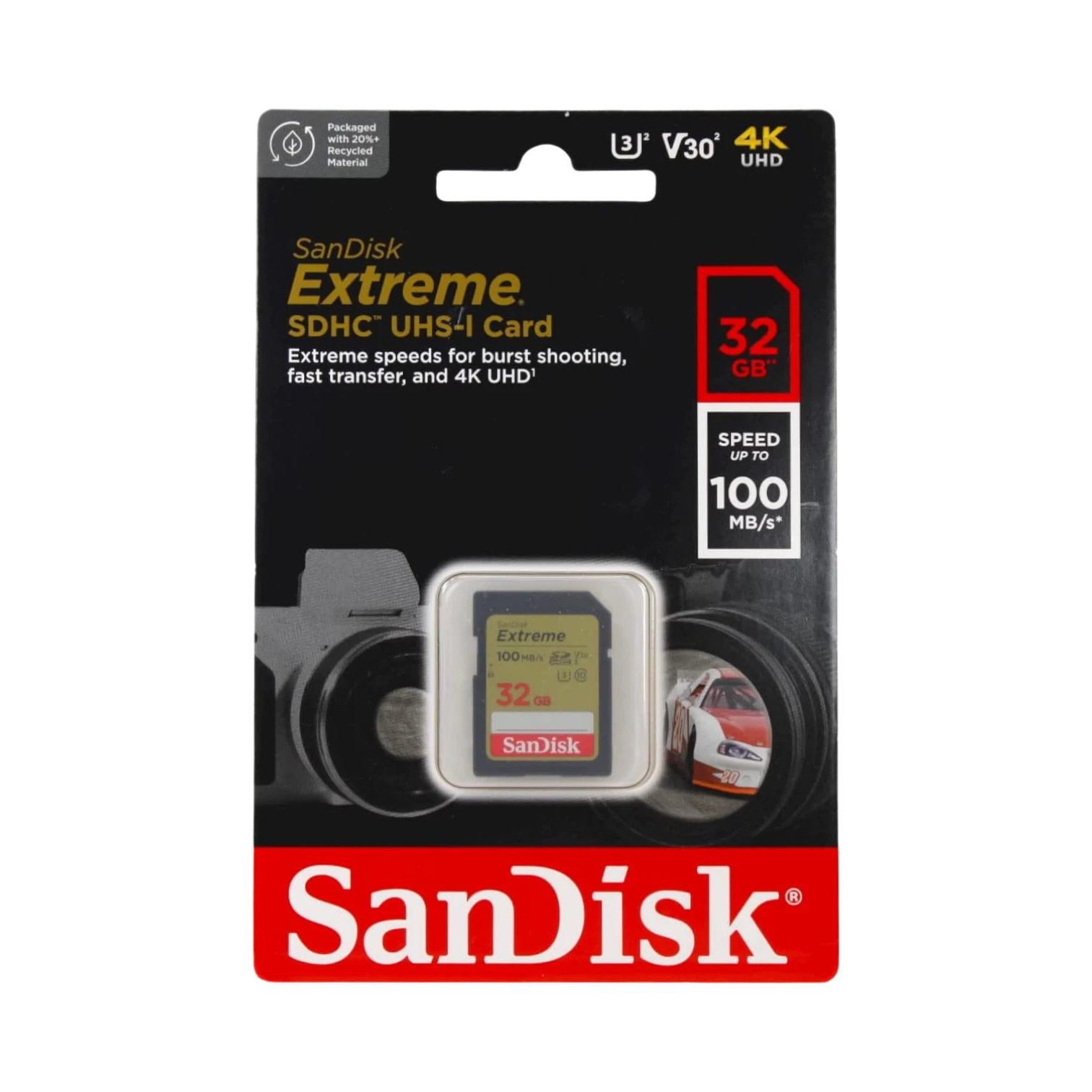 SanDisk Extreme 32GB UHS-I SDHC Memory Card — Being Shipped