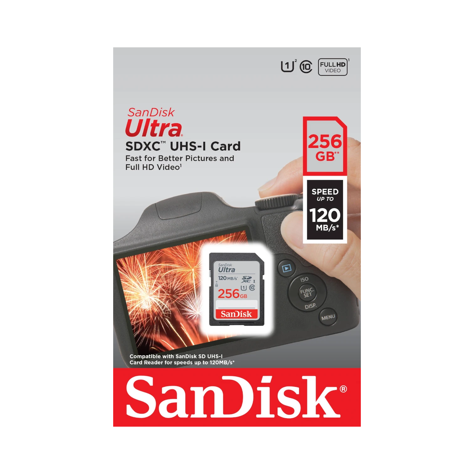 SanDisk Ultra 256GB UHS-I SDXC Memory Card — Being Shipped