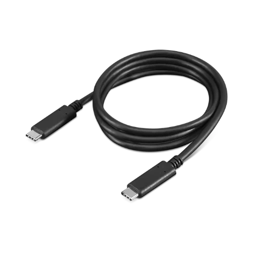 Lenovo 1m 10Gbps 100W USB-C Power Cable (Black) — Being Shipped