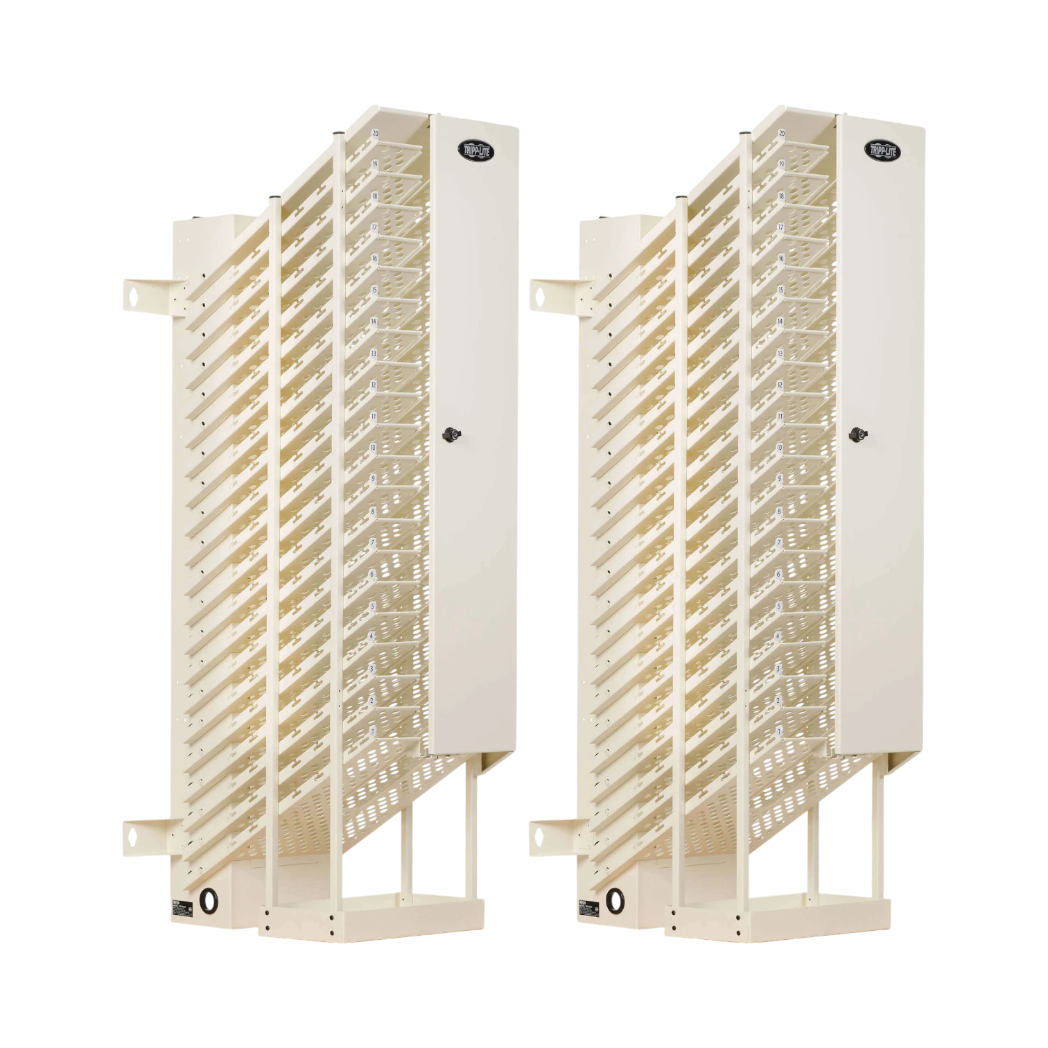 Tripp Lite 20-Device AC Charging Towers for Chromebooks, Open Frame, White, 2 Pack (40 Devices Total) — Being Shipped