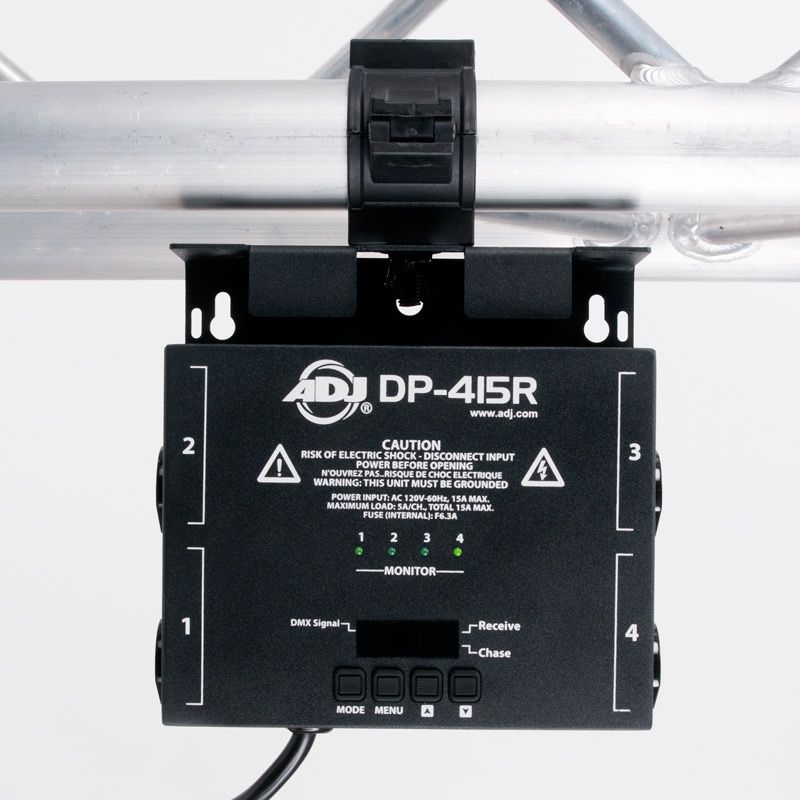 ADJ DP-415R 4-Ch 600W DMX Dimmer/Switch Pack with RDM — Being Shipped