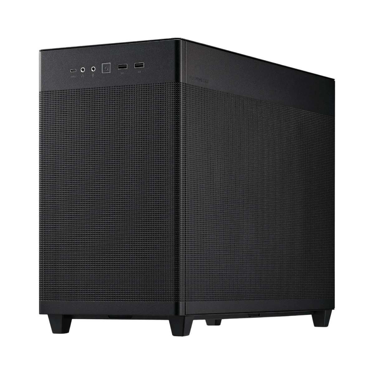 ASUS Prime AP201 Micro-ATX Case (Black, Tempered Glass) — Being Shipped