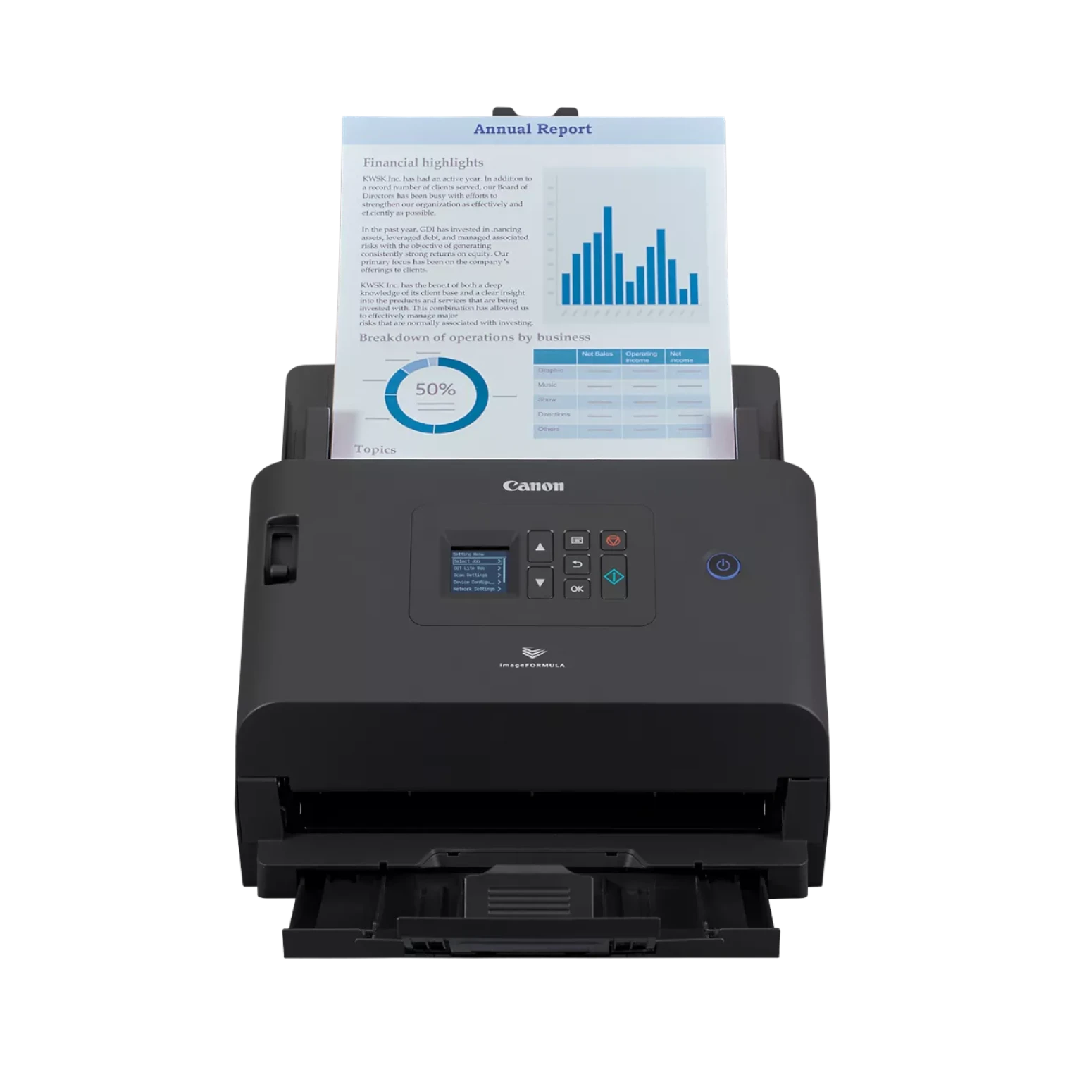 Canon imageFORMULA DR-S250N Desktop Document Scanner — Being Shipped