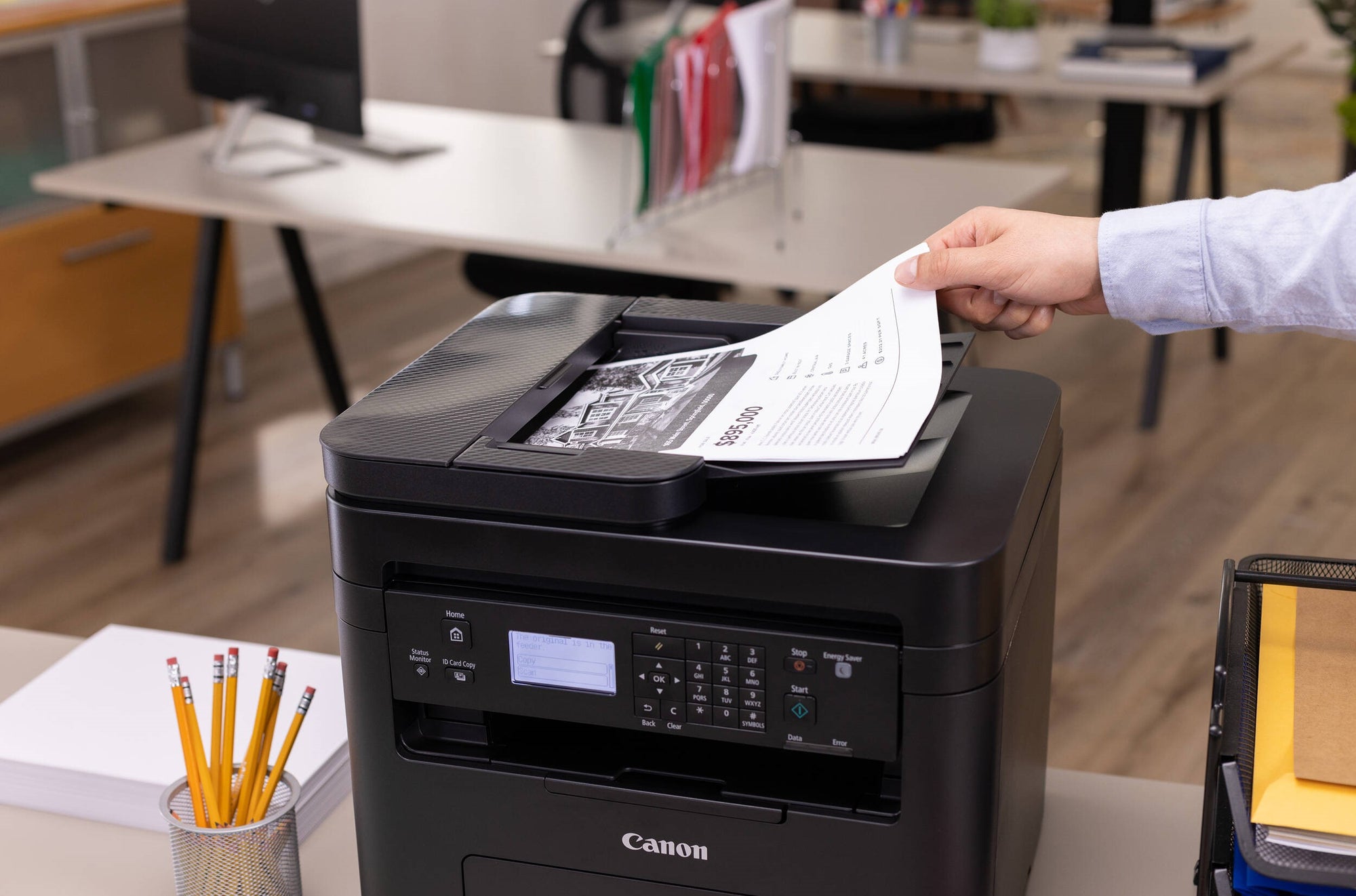 Canon imageCLASS MF273dw Wireless Multifunction Monochrome Laser Printer — Being Shipped