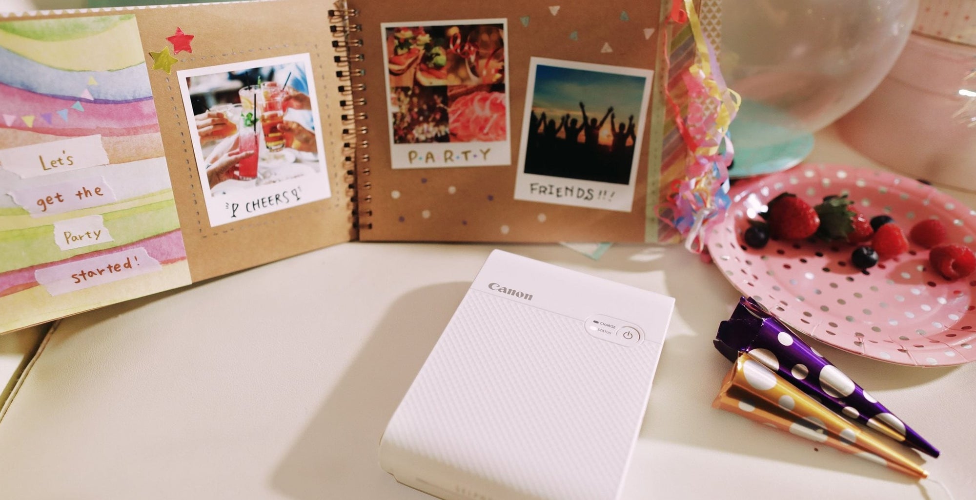 Canon SELPHY Square QX10 Compact Photo Printer (White) — Being Shipped