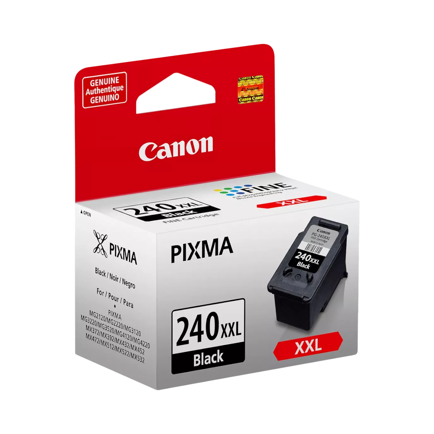 Canon PG-240XXL Extra High Capacity Black Ink Cartridge — Being Shipped