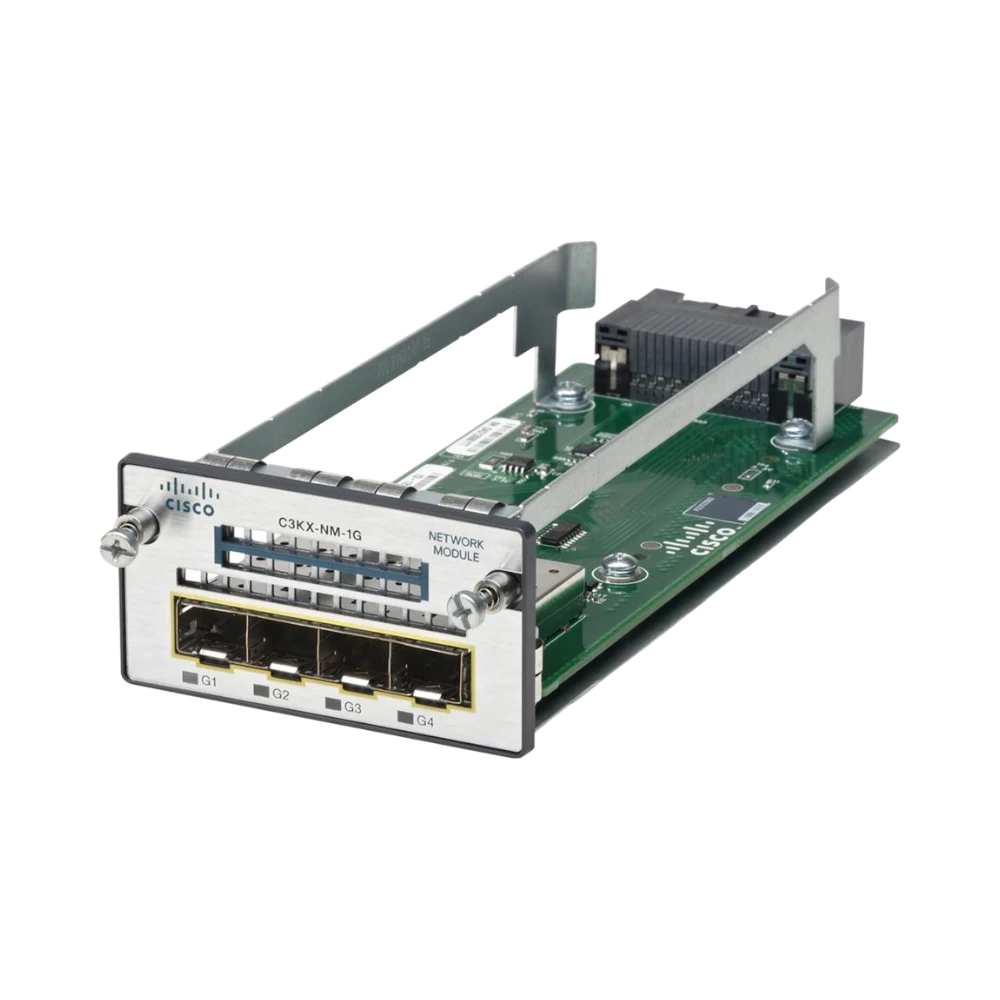 Cisco Catalyst 4 Ports Gigabit Expansion Module — Being Shipped