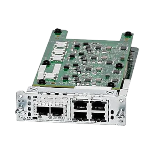 Cisco Network Interface Module for ISR 4000 - 2 FXS/DID + 4 FXO — Being Shipped