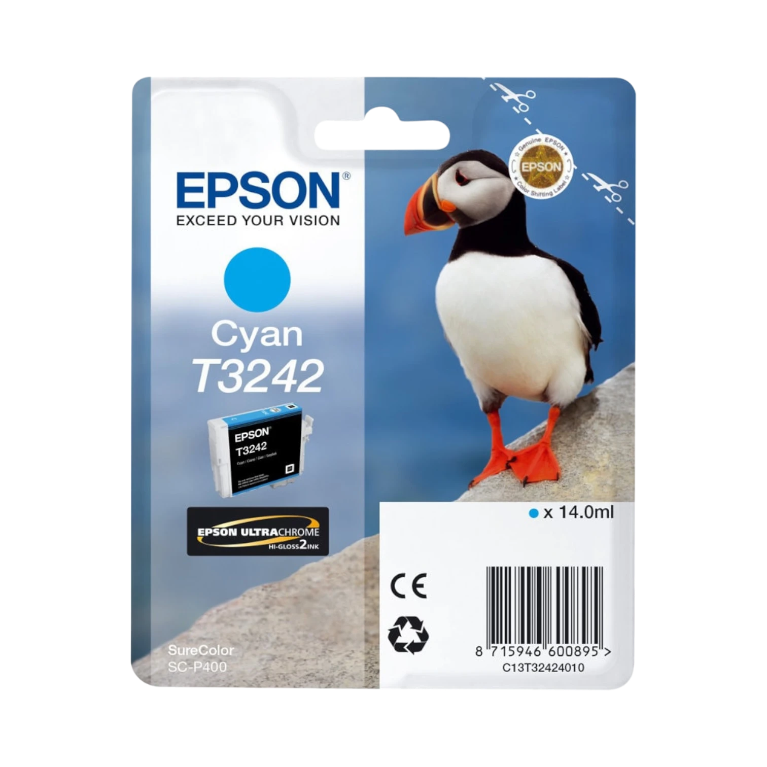 Epson T324 UltraChrome HG2 Cyan Ink Cartridge — Being Shipped