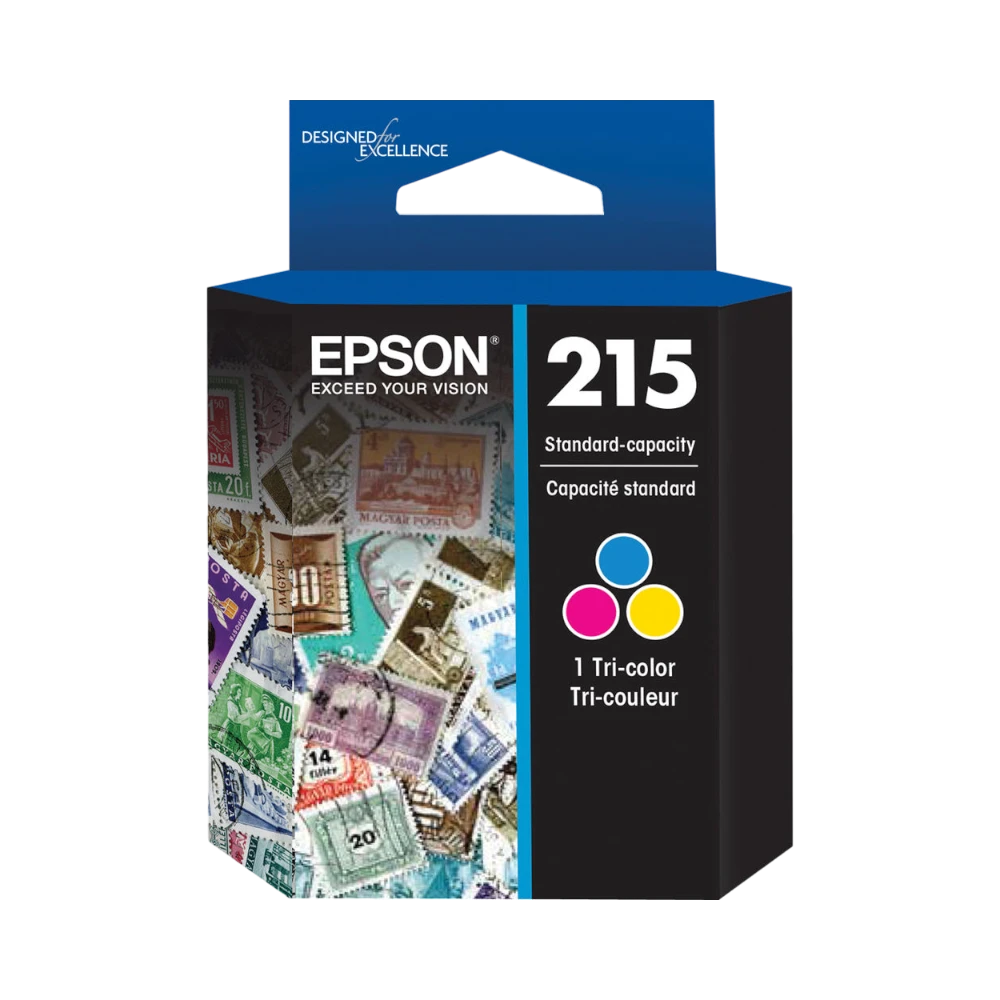 Epson T215 DuraBrite Ultra Color Standard Capacity Ink Cartridge with Sensormatic — Being Shipped