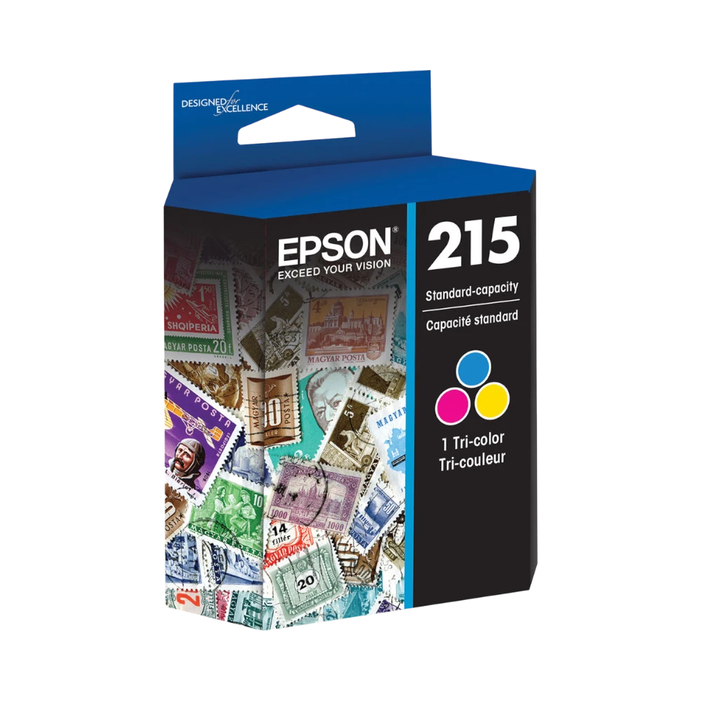 Epson T215 DuraBrite Ultra Color Standard Capacity Ink Cartridge with Sensormatic — Being Shipped