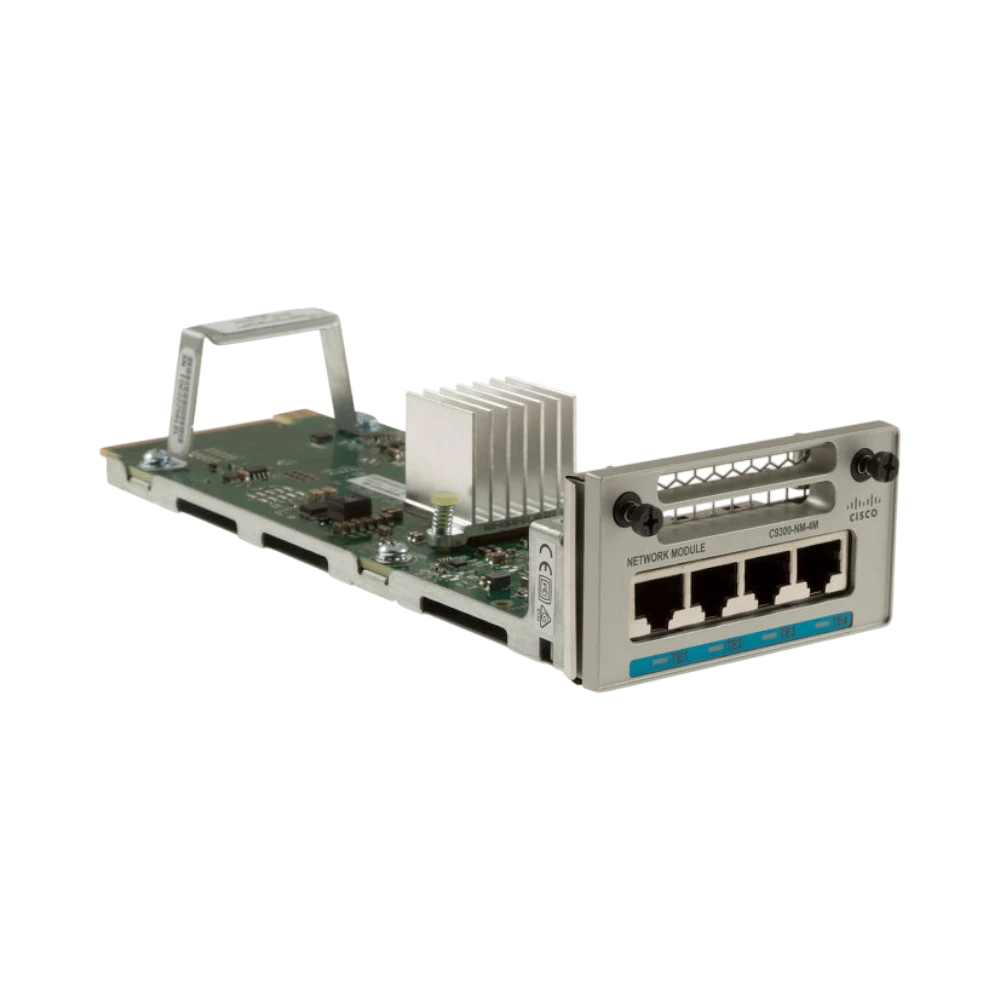 Cisco Catalyst 9300 4-Port Multi-Gigabit Network Module — Being Shipped