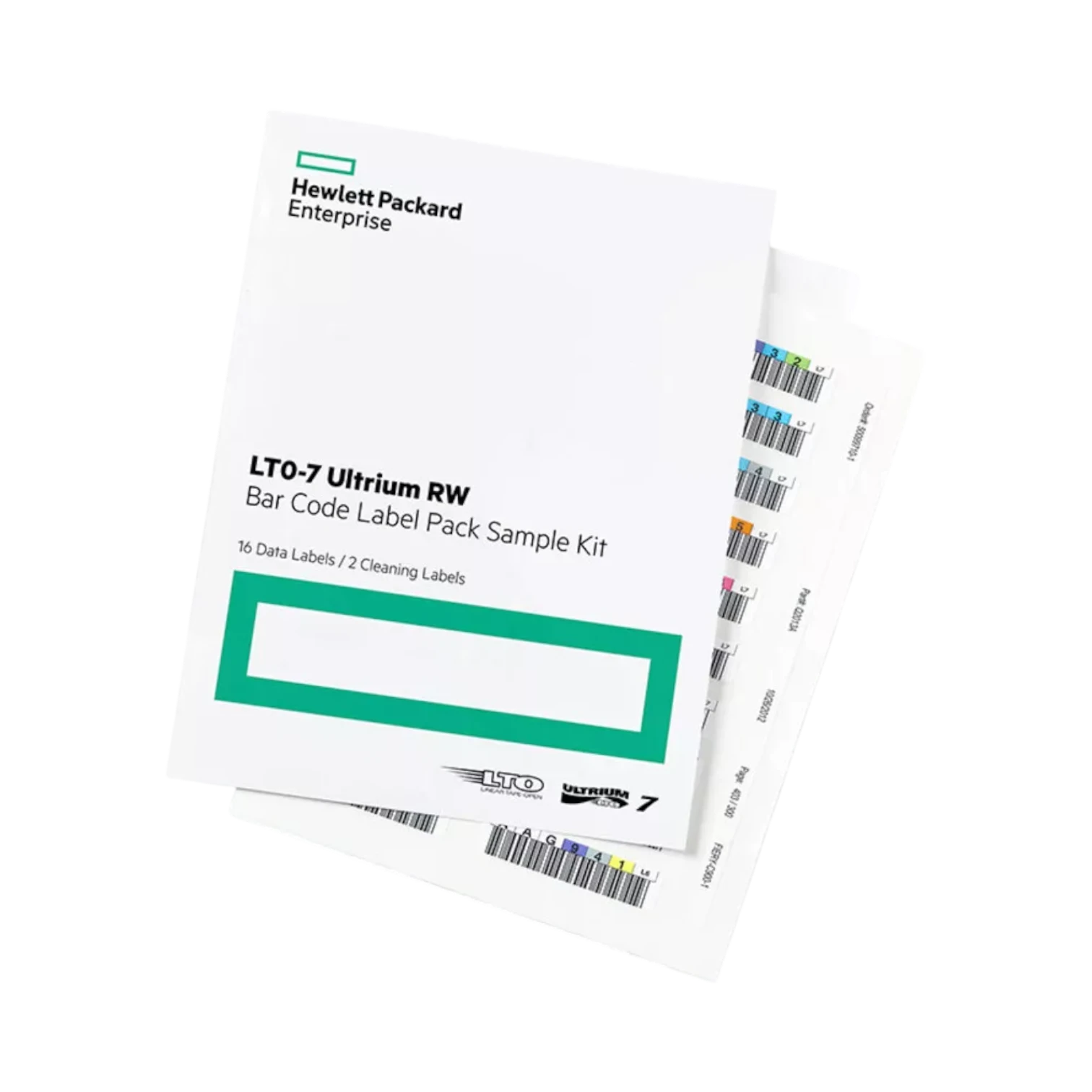 HPE LTO-7 Ultrium RW Bar Code Label Pack — Being Shipped