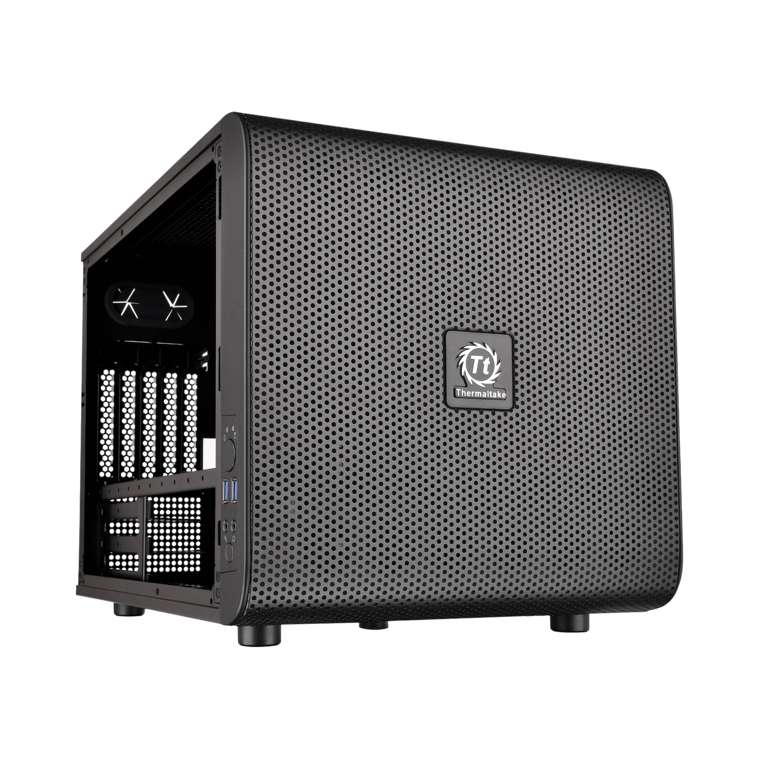 Thermaltake Core V21 Micro Chassis (Black) — Being Shipped