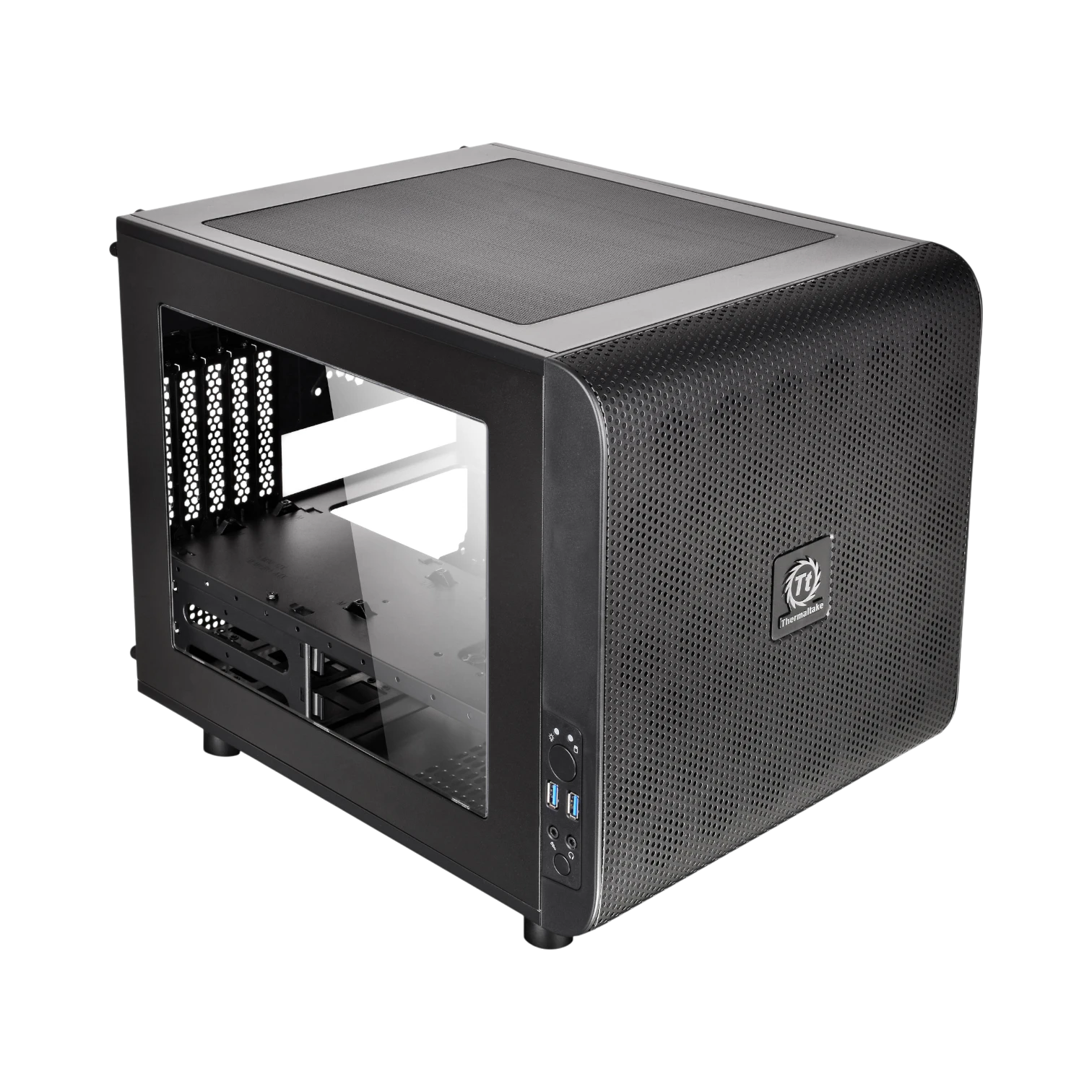 Thermaltake Core V21 Micro Chassis (Black) — Being Shipped