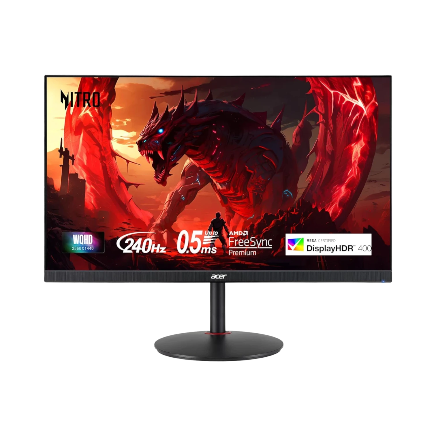 Acer Nitro XV2 27" FreeSync 240Hz WQHD Gaming Monitor — Being Shipped