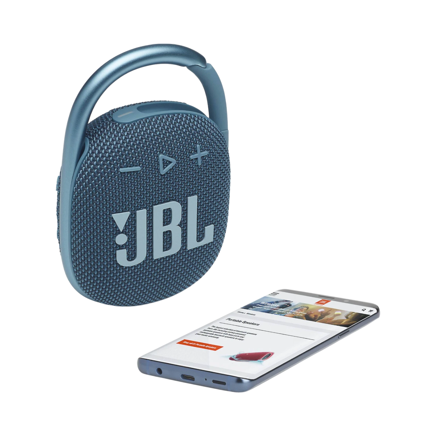 JBL Clip 4 IP67 Portable Bluetooth Speaker (Blue) — Being Shipped