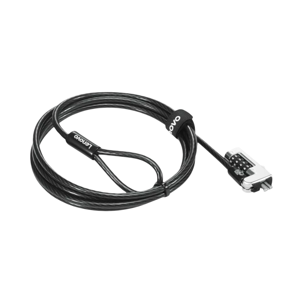 Lenovo 5.91ft Resettable 4-Digit Combination Cable Lock — Being Shipped