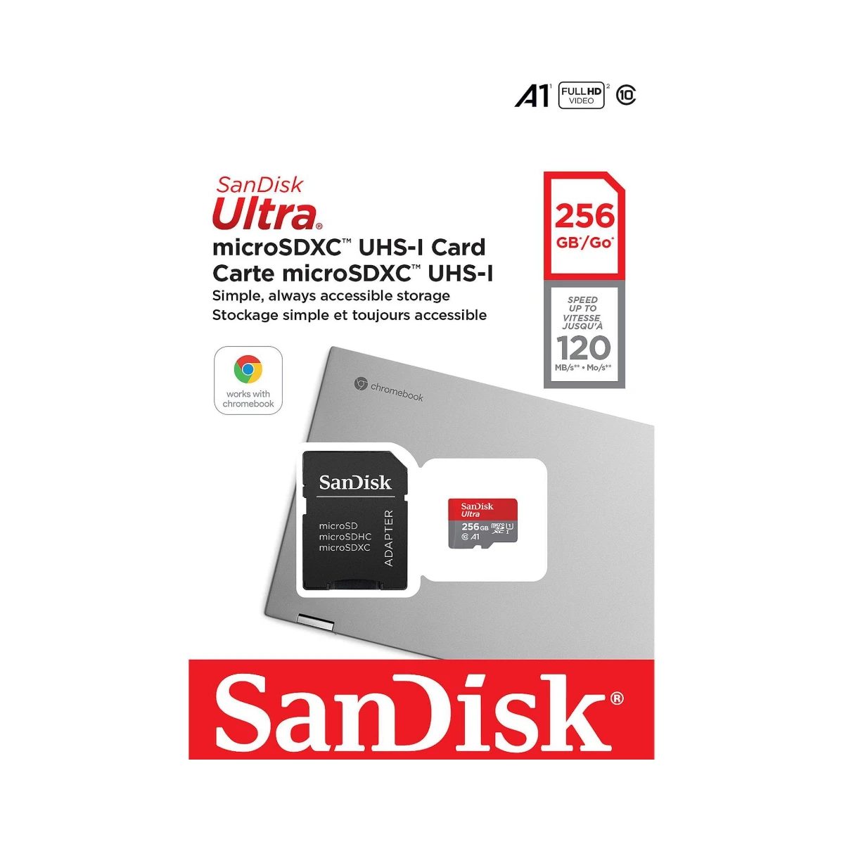 SanDisk Ultra microSD 256GB Memory Card for Chromebooks — Being Shipped