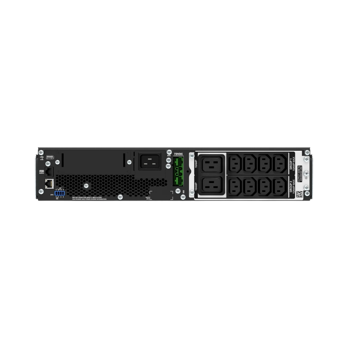 APC Smart-UPS On-Line, 2200VA, Rackmount 2U, 230V, 8x C13+2x C19 IEC outlets, SmartSlot, Extended runtime, W/ rail kit — Being Shipped