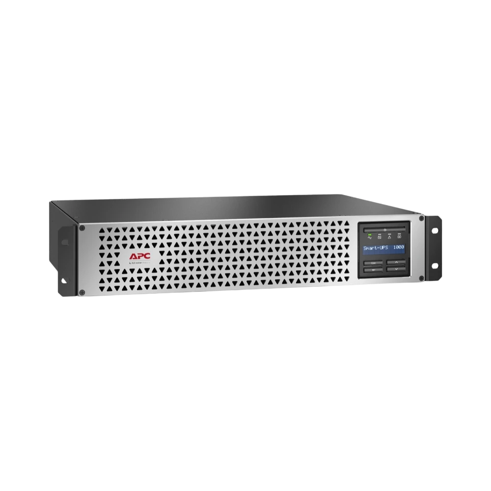 APC Smart-UPS, Line Interactive, 1000VA, Lithium-ion, Rack/Tower, 2U, 120V, 6x NEMA 5-15R outlets, SmartConnect Port+Network Card, Short Depth, AVR — Being Shipped