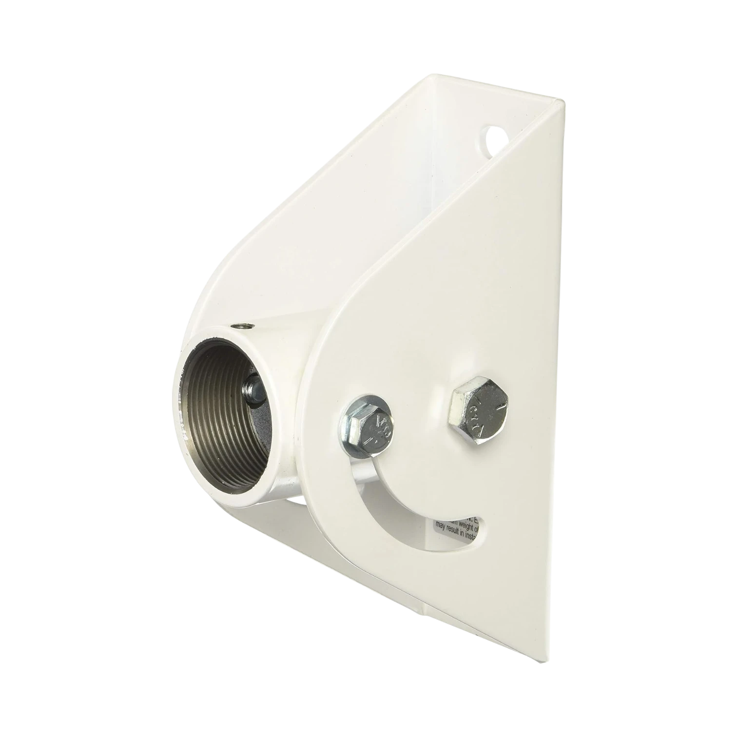 Chief CMA395W Angled Ceiling Adapter with 1.5" NPT Fitting (White) — Being Shipped