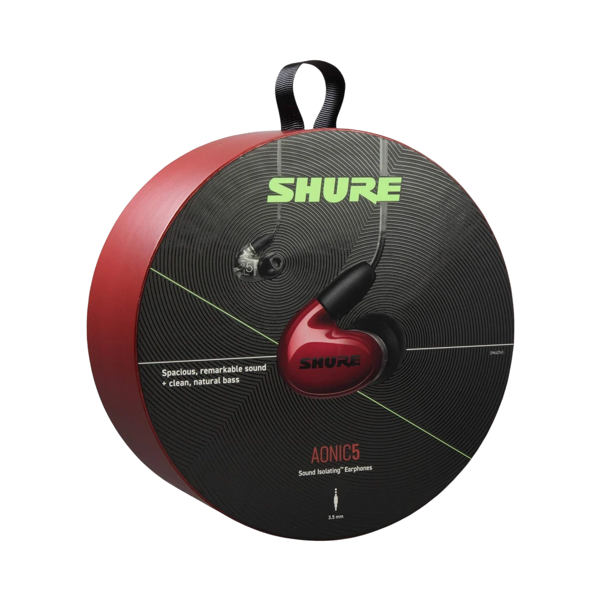 Shure AONIC 5 Sound-Isolating Earphones (Red) — Being Shipped