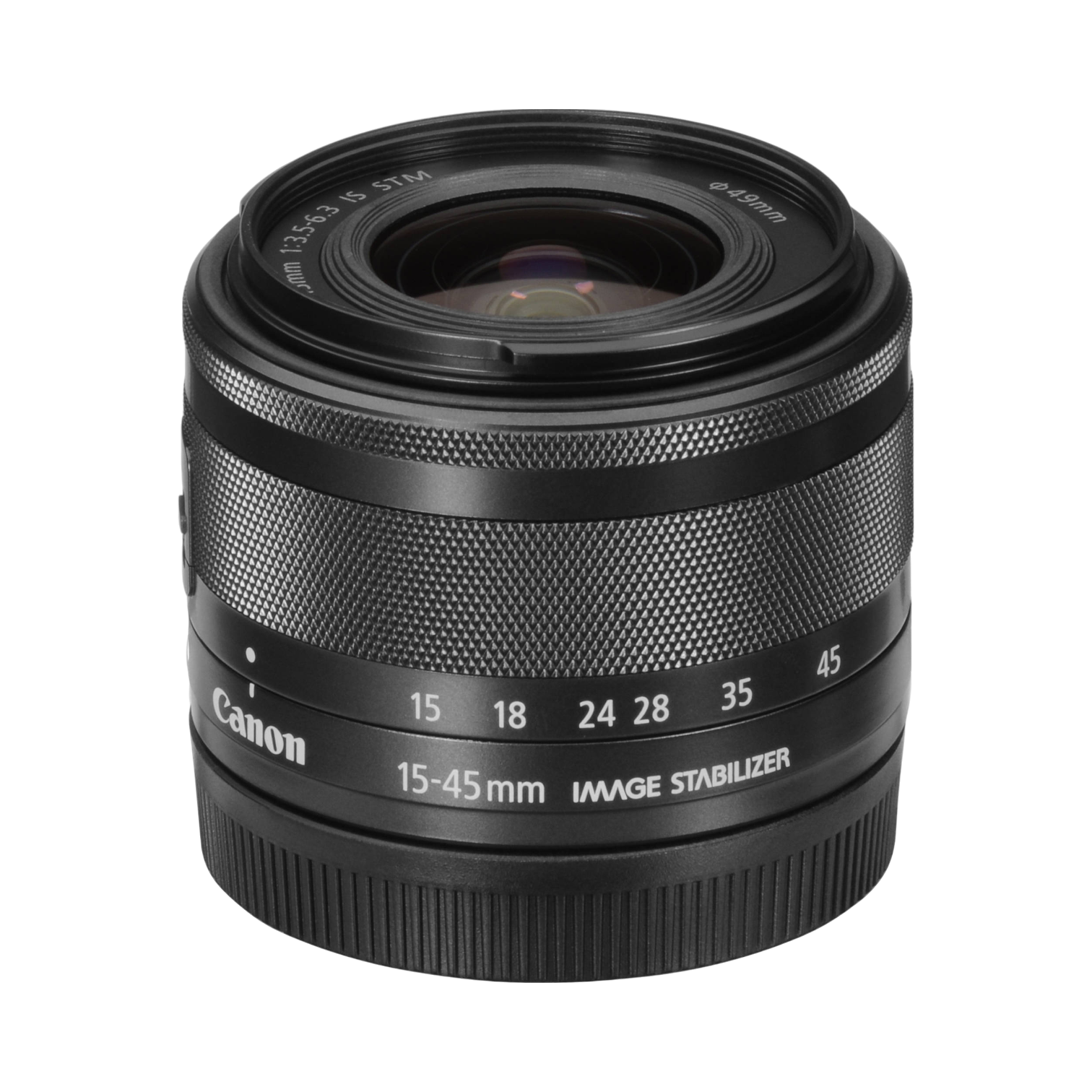 Canon EF-M 15-45mm f/3.5-6.3 IS STM Lens (Graphite) — Being Shipped