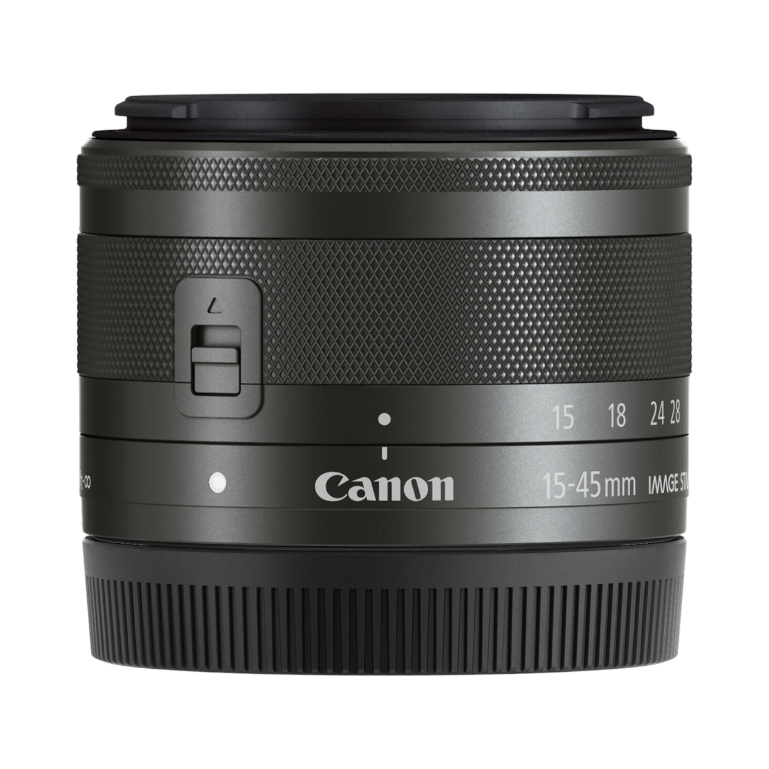 Canon EF-M 15-45mm f/3.5-6.3 IS STM Lens (Graphite) — Being Shipped