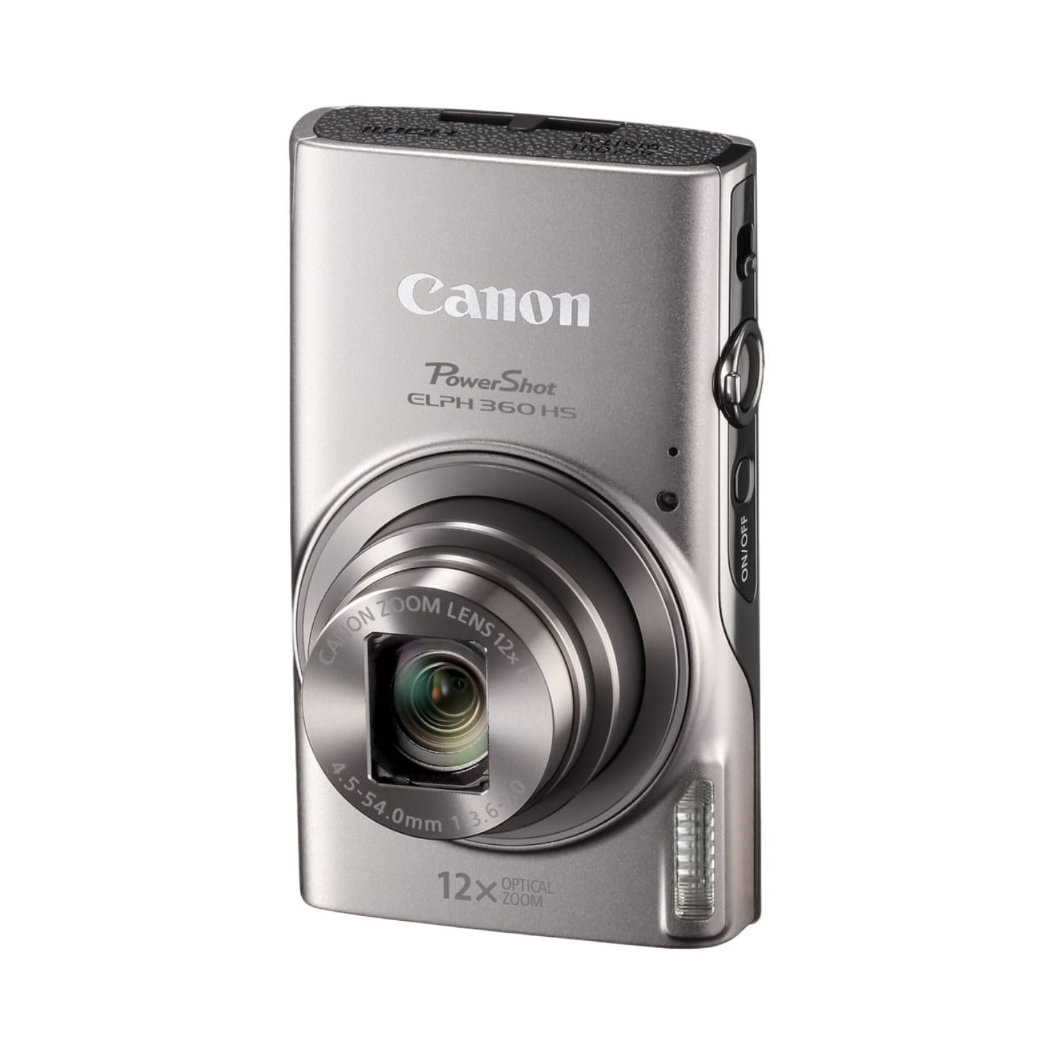 Canon PowerShot ELPH 360 HS 20.2MP Digital Camera (Silver) — Being Shipped