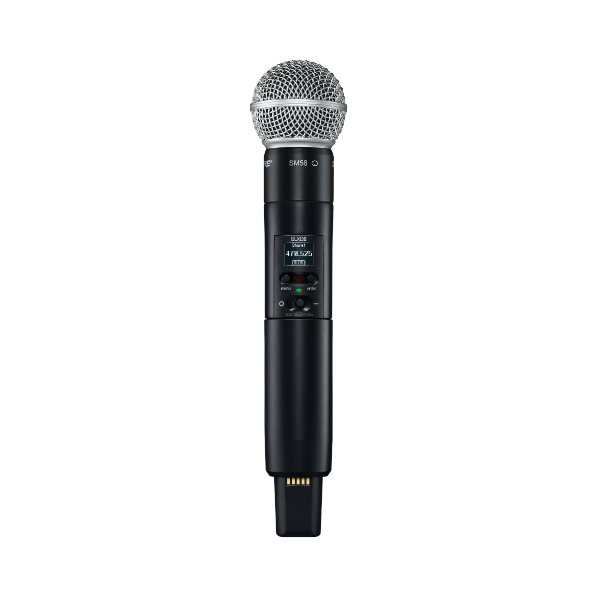 Shure SLXD124/85 Digital Wireless Combo Microphone System (H55: 514 to 558 MHz) — Being Shipped