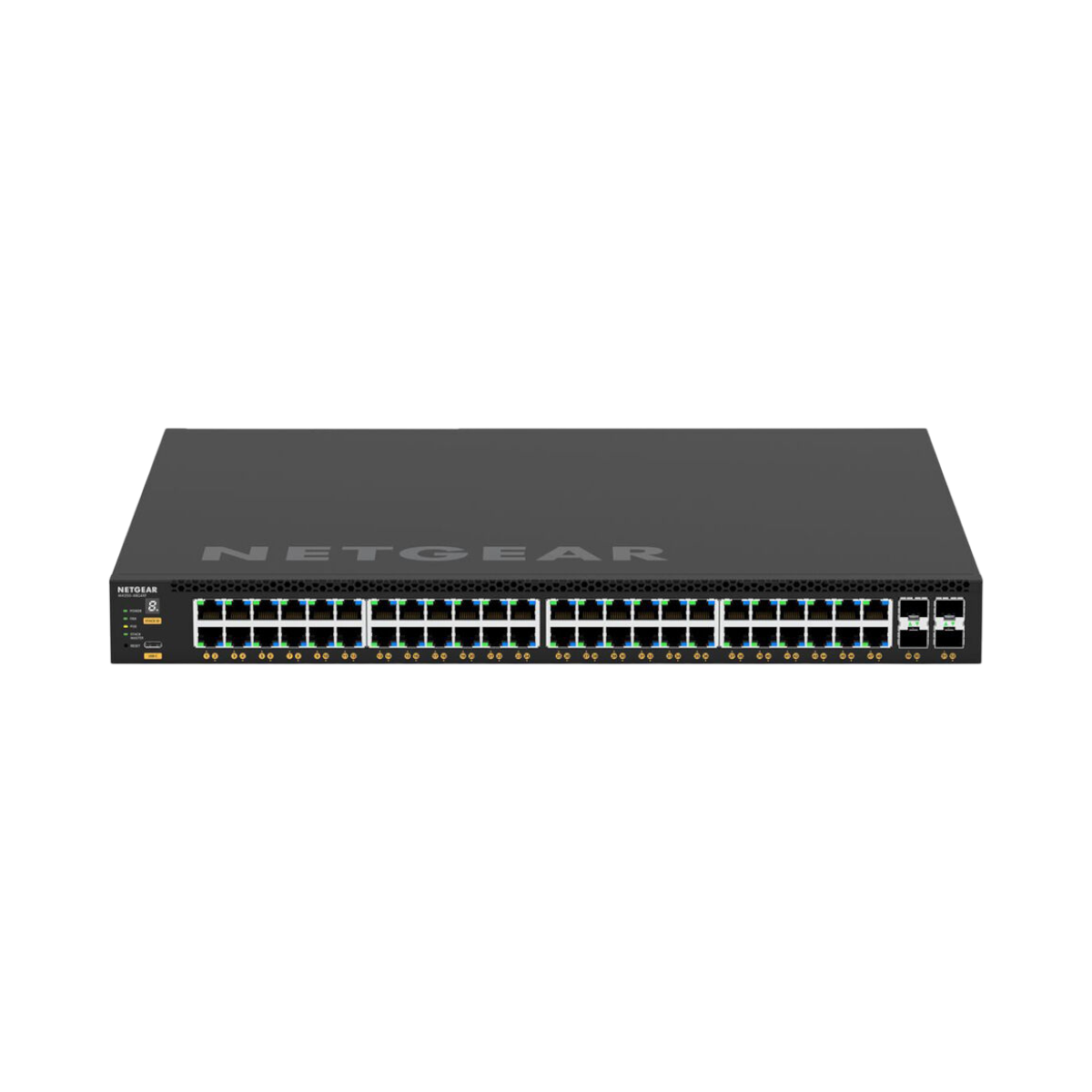 Netgear M4350-48G4XF 48-Port Gigabit PoE+ Compliant Managed AV Network Switch — Being Shipped