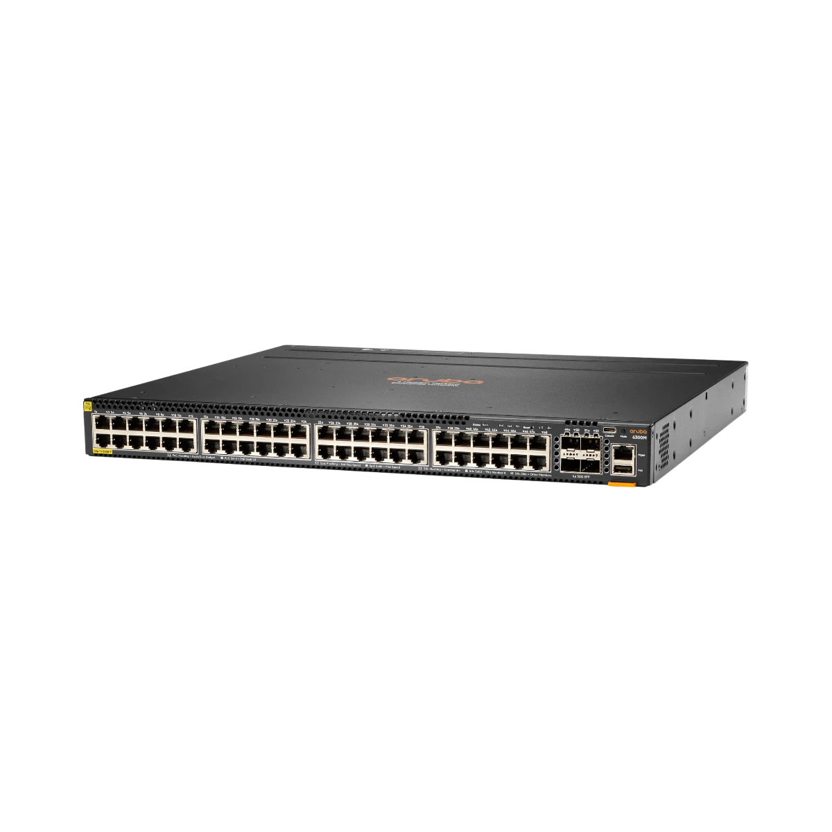 Aruba 6300M 48-Port Gigabit PoE+ Compliant Managed Network Switch with SFP56 — Being Shipped