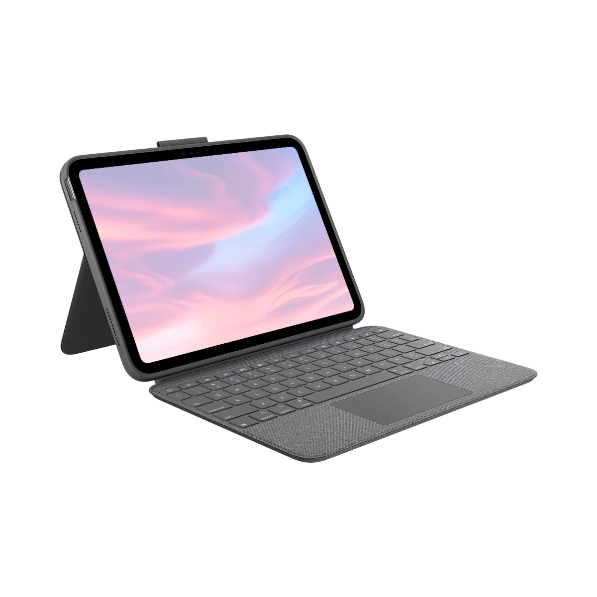 Logitech Combo Touch Backlit Keyboard Case for Apple 10.9" iPad 10th Gen (Oxford Gray) — Being Shipped