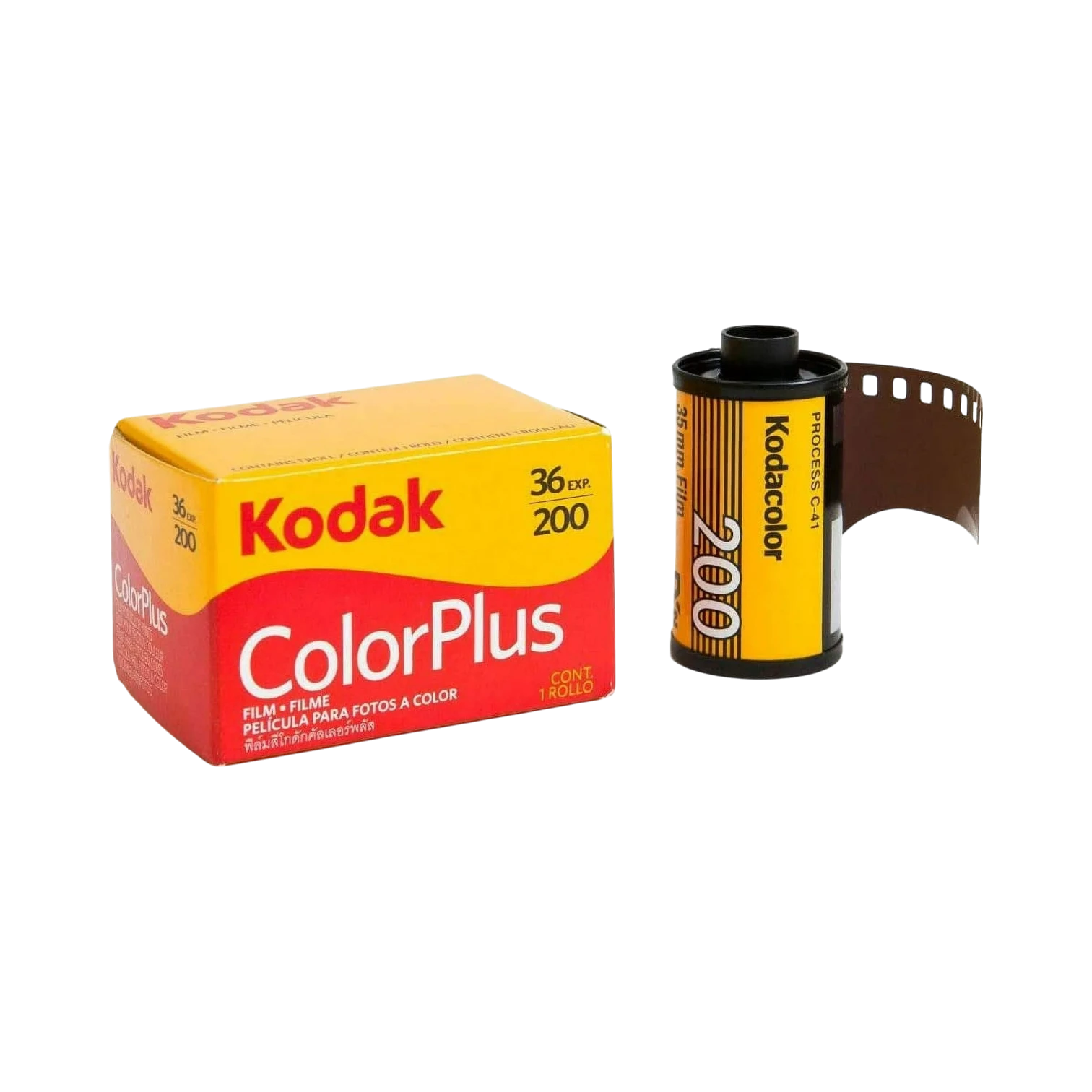 Kodak ColorPlus 200 Daylight-Balanced Color Negative Film (35mm Roll Film, 36 Exposures) — Being Shipped