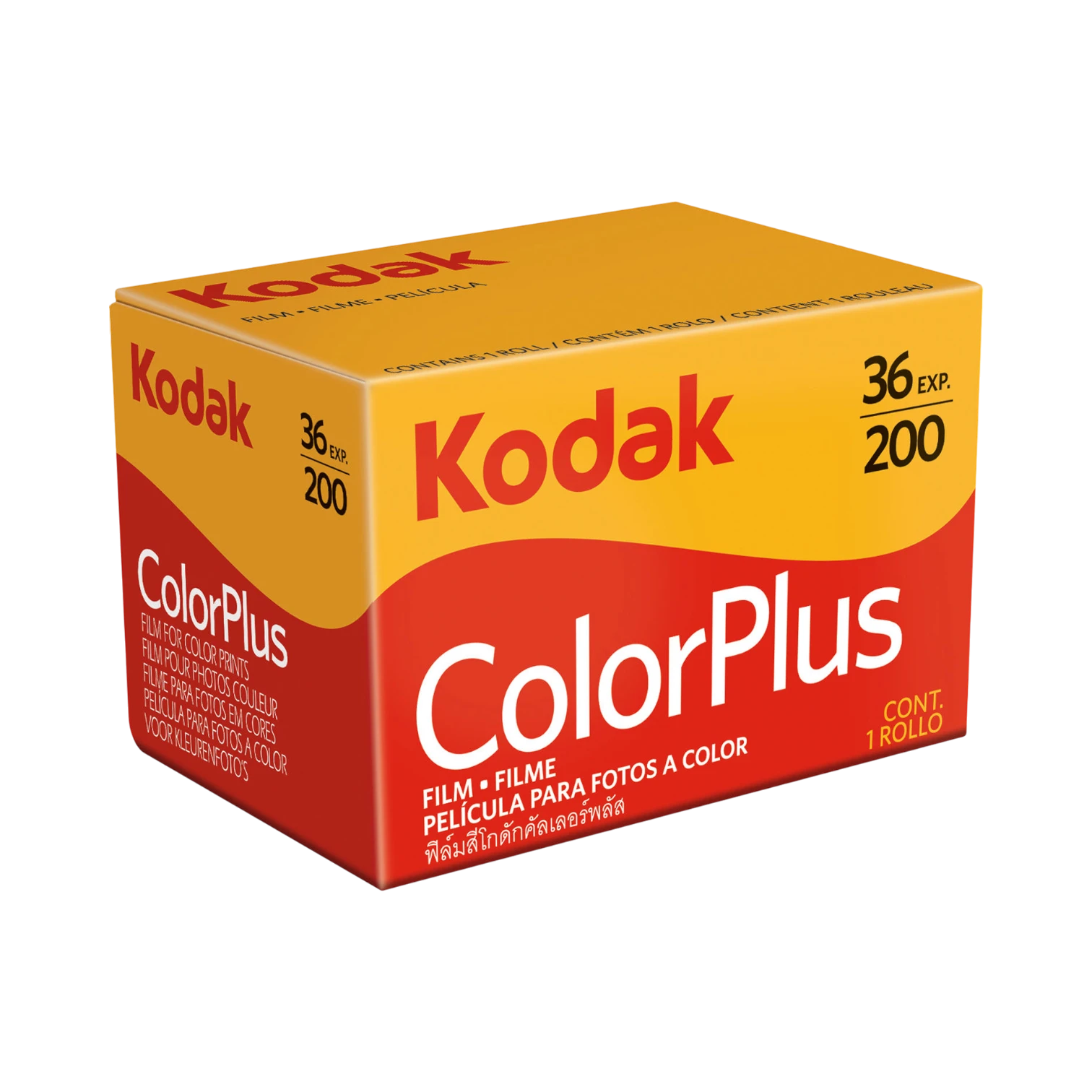 Kodak ColorPlus 200 Daylight-Balanced Color Negative Film (35mm Roll Film, 36 Exposures) — Being Shipped