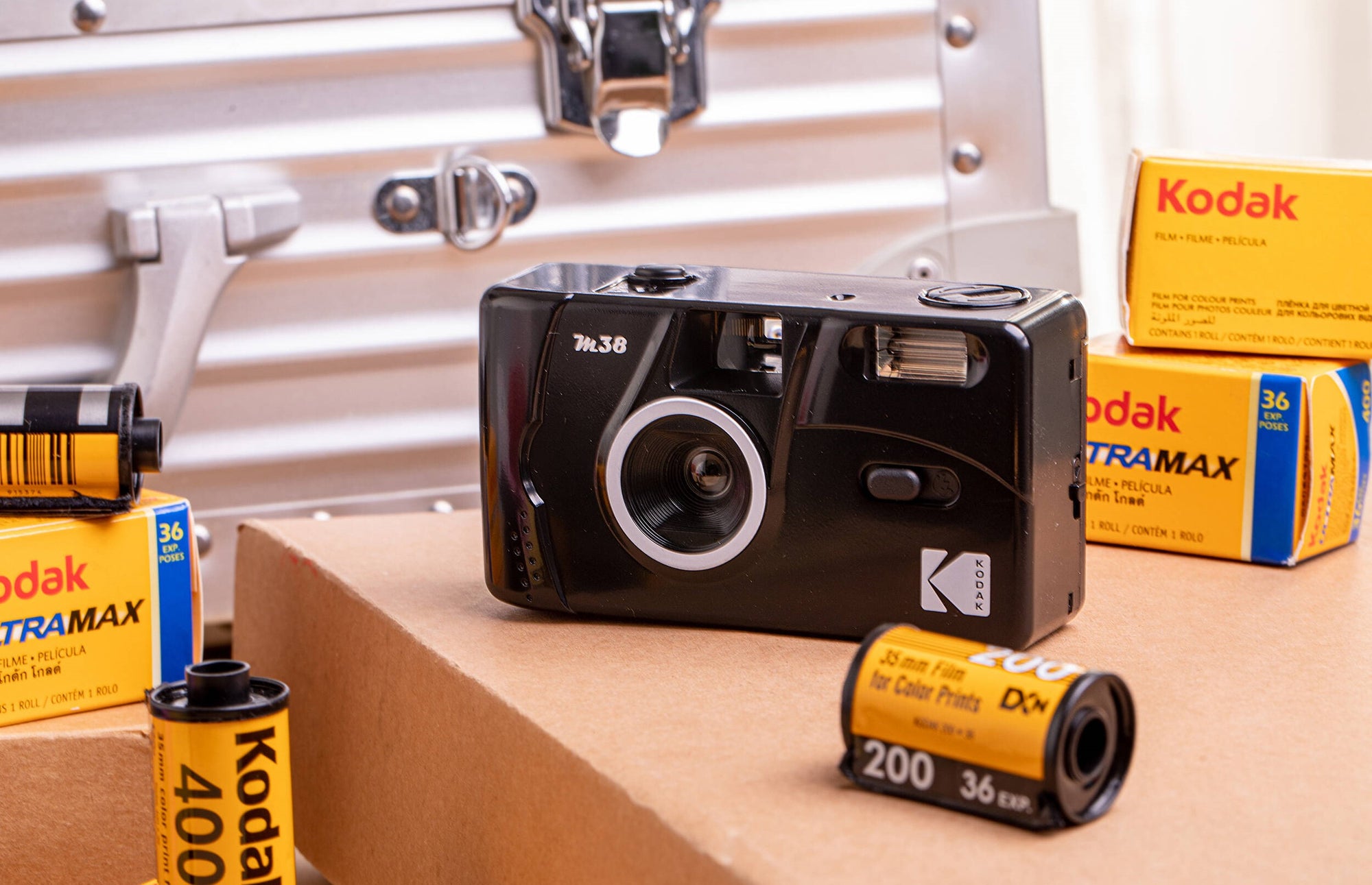 Kodak M38 35mm Film Camera with Flash (Starry Black) — Being Shipped