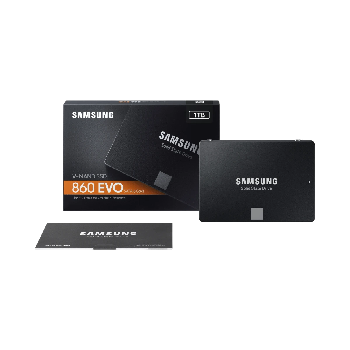 Samsung 860 EVO 2.5" SATA III 550 MB/s 1TB Internal SSD — Being Shipped