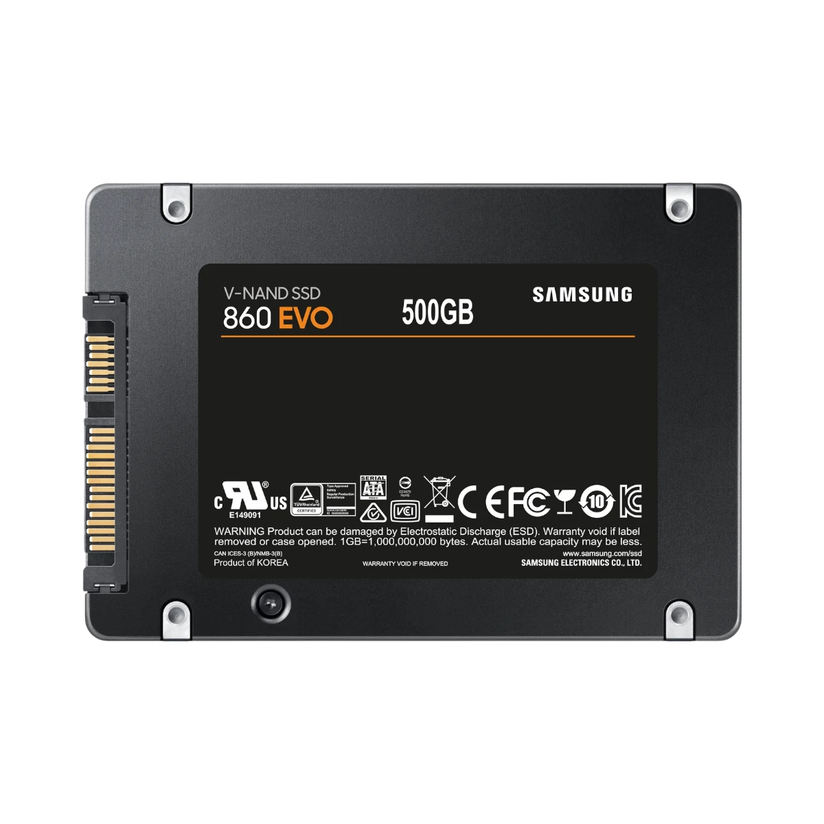 Samsung 860 EVO Series 2.5" SATA III 500GB Internal SSD — Being Shipped