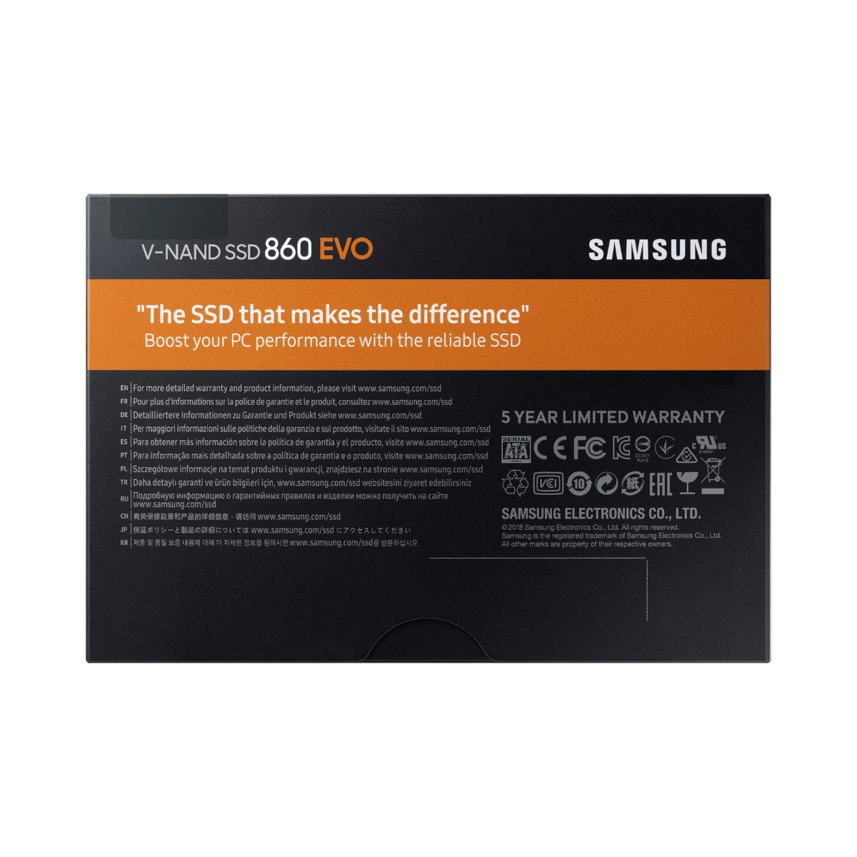 Samsung 860 EVO Series 2.5" SATA III 500GB Internal SSD — Being Shipped