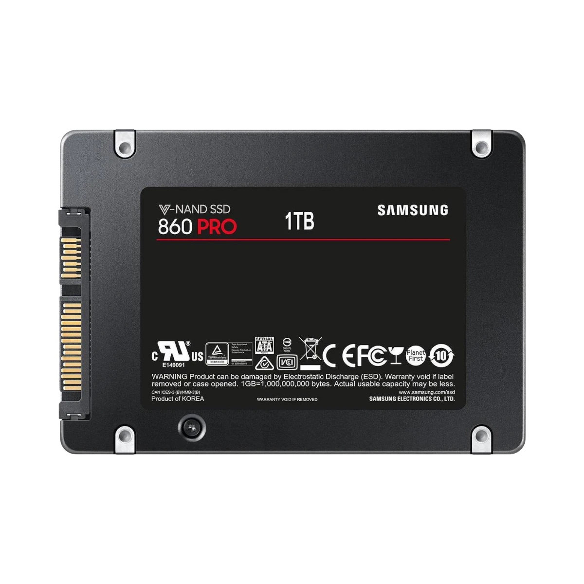 Samsung 860 PRO 2.5" SATA 6Gb/s 1TB Internal SSD — Being Shipped