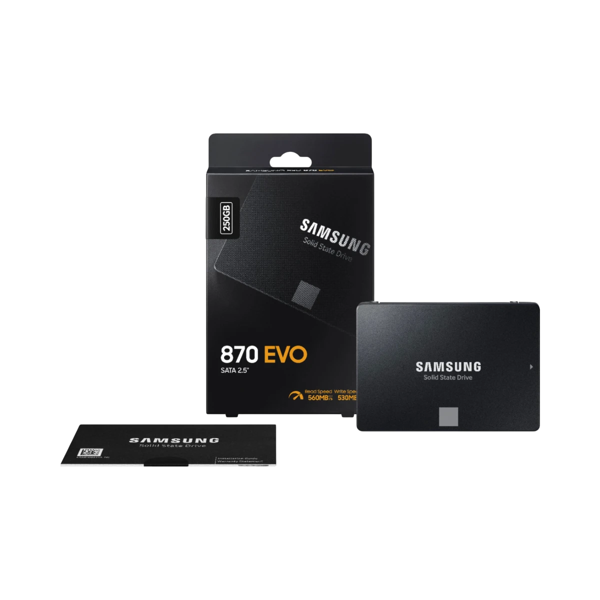 Samsung 870 EVO 2.5" SATA III 250GB Internal SSD — Being Shipped