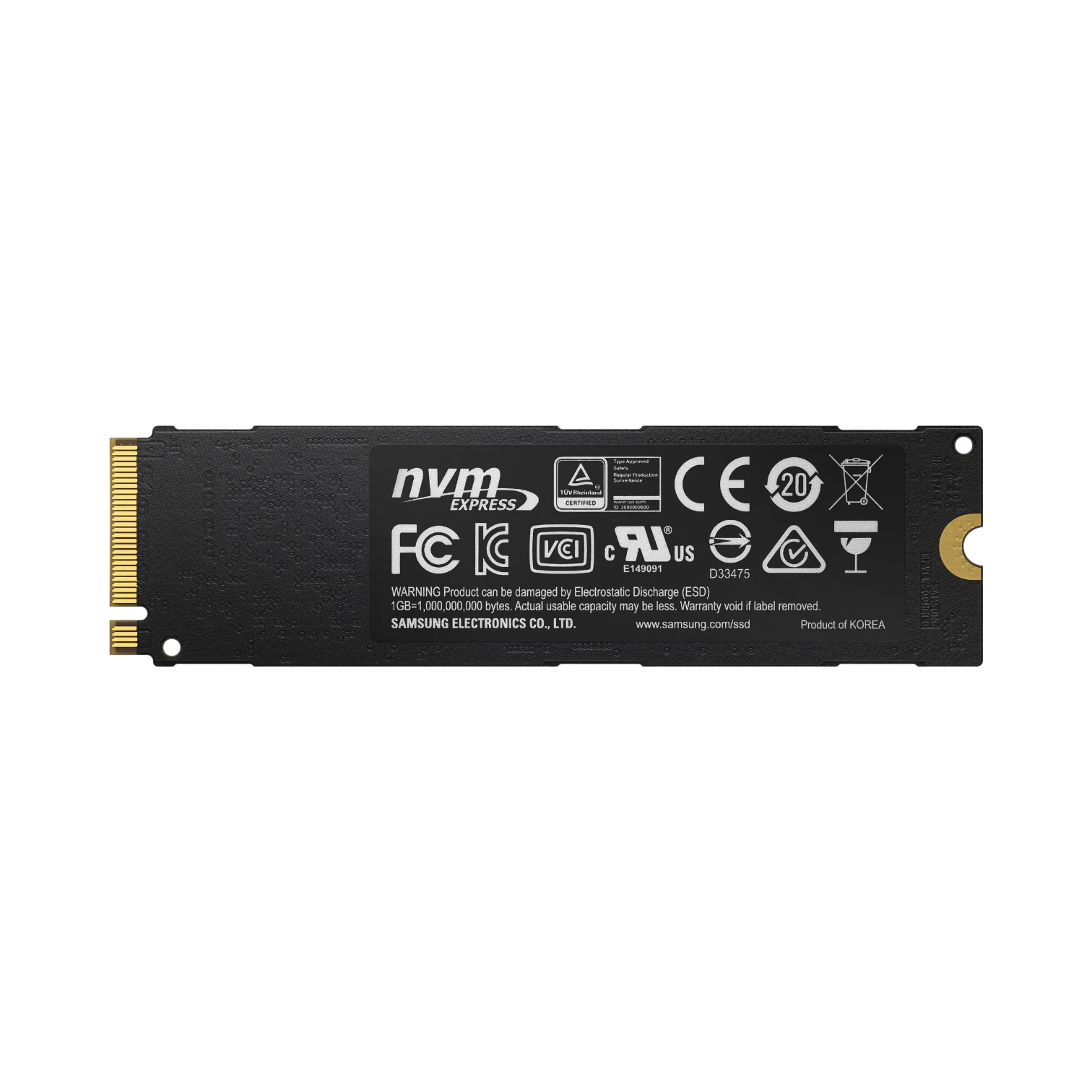 Samsung 960 EVO M.2 NVMe 1TB Internal SSD — Being Shipped